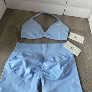 Women's Light Blue Intimate Set